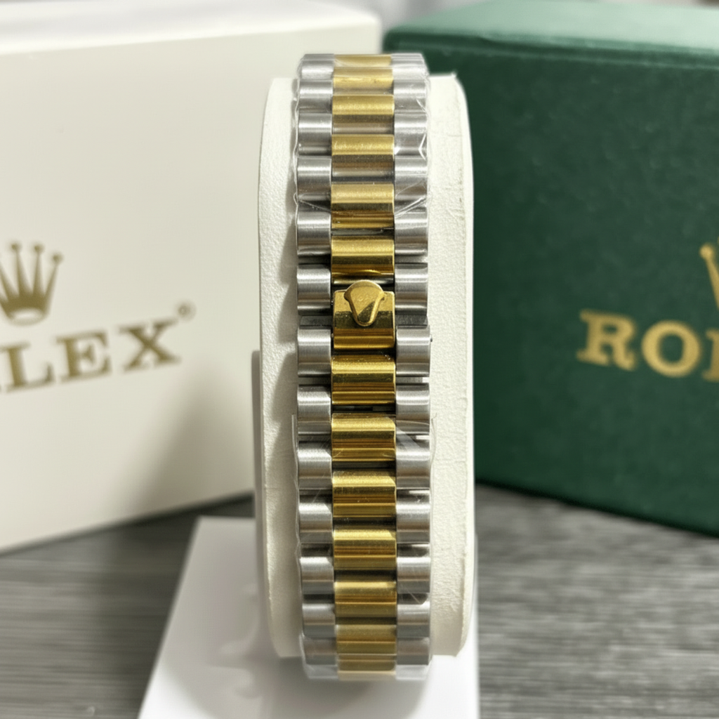 Rolex Perpetual Date Just Watch+Golden