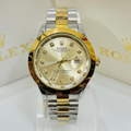 Rolex Perpetual Date Just Watch+Golden