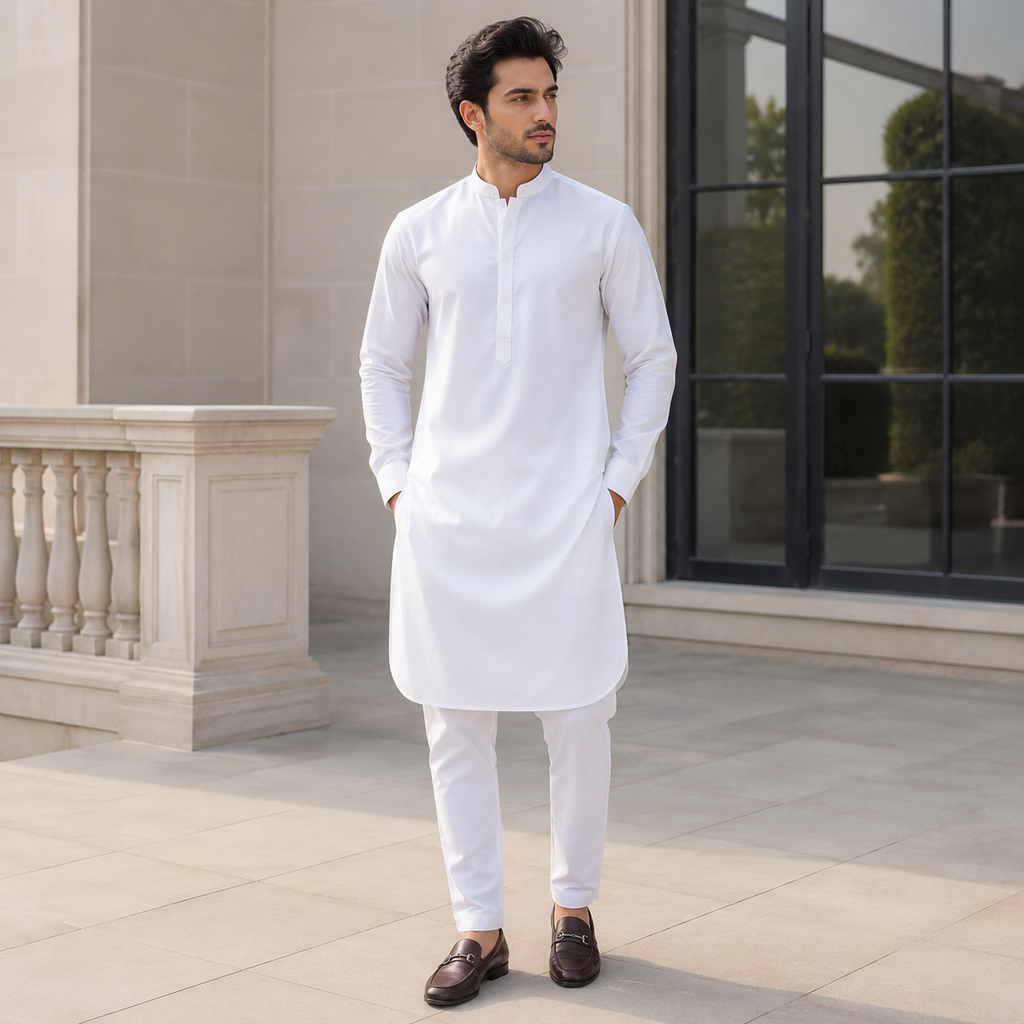 Desire Wash-N-Wear Unstitched Suit