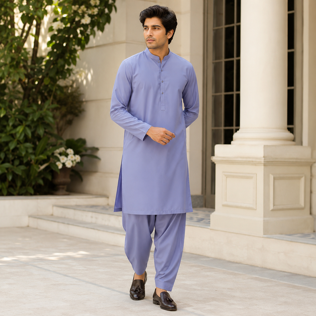 Zellora | China Boski Unstitched-Suit