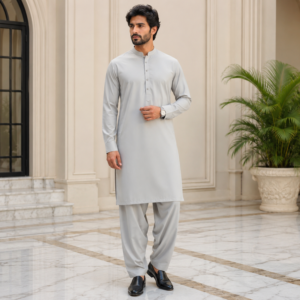 Zellora Qaza Plus Boski – Unstitched Suit