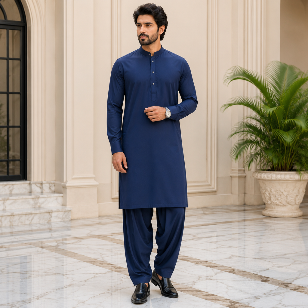 Zellora Qaza Plus Boski – Unstitched Suit