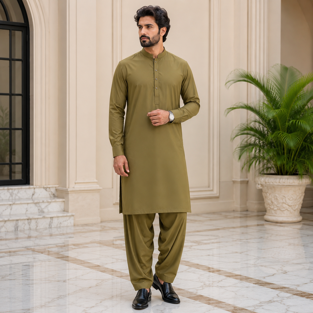 Zellora Qaza Plus Boski – Unstitched Suit