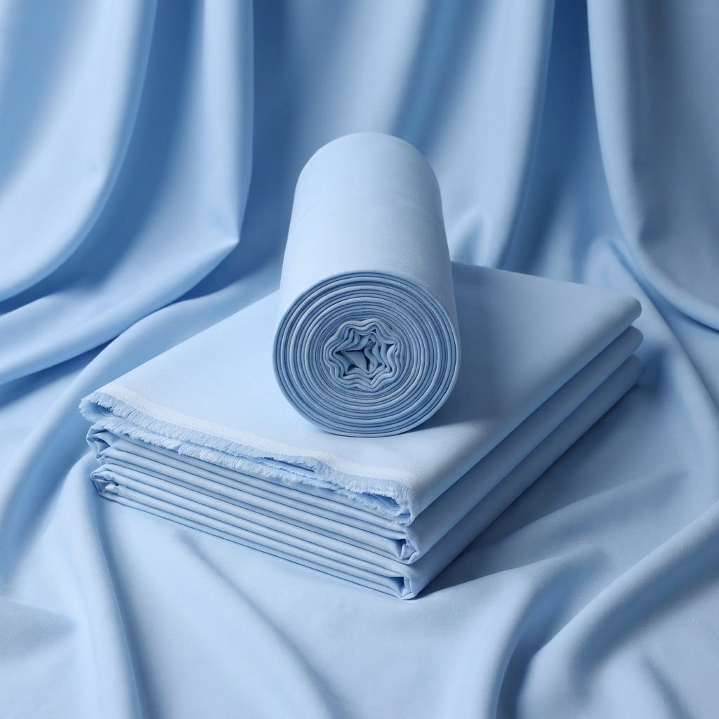 China Boski Unstitched-Suit | Ice Blue