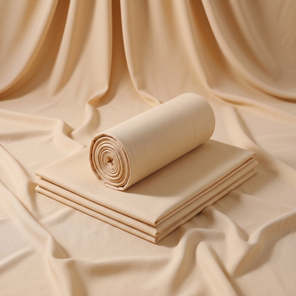 Desire Wash-N-Wear Unstitched Suit |  Light Beige
