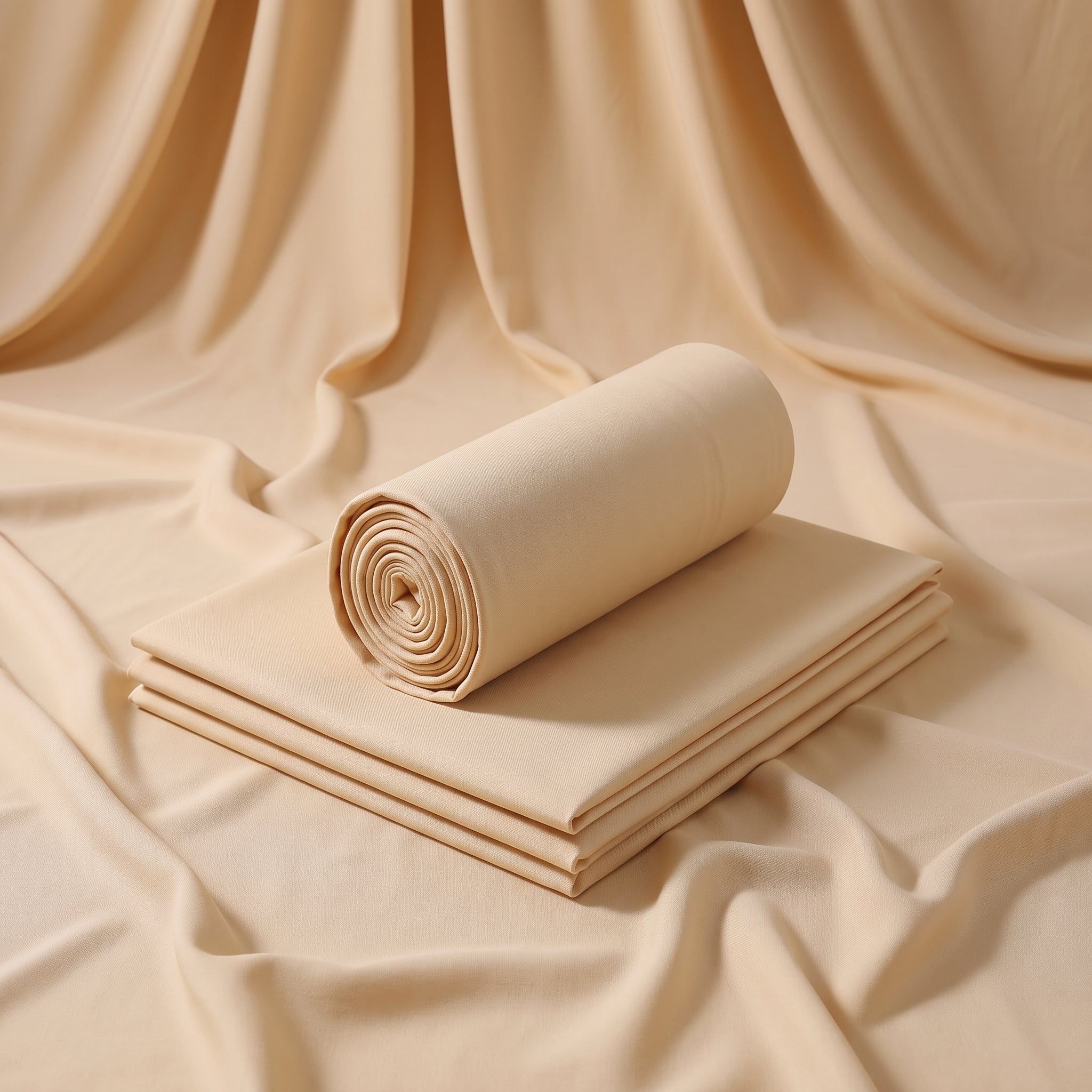 Desire Wash-N-Wear Unstitched Suit |  Light Beige