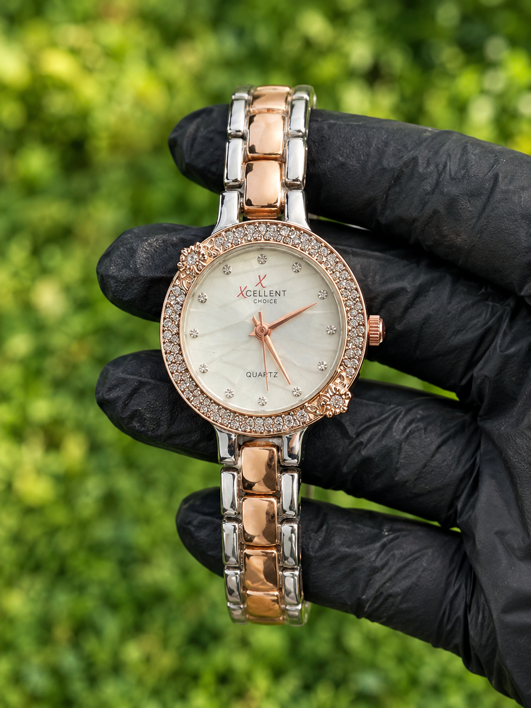 Xcellent Choice Rose Gold Ladies Watch